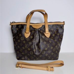 Authentic Louis Vuitton Palermo Monogram PM Shoulder Bag and Crossbody Purse